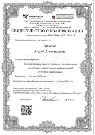 НОК · Махалов Андрей Александрович
